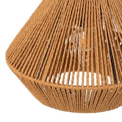 LAMPARA DE TECHO LLAURI DE CUERDA DE CAÑAMO