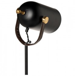 LAMPARA DE SOBREMESA LLUC DE METAL NEGRO