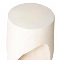 MESA AUXILIAR MANAN DE MANGO Y SIMIL CEMENT