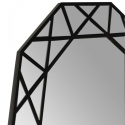 ESPEJO PASADENA CON MARCO NEGRO