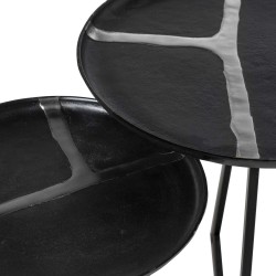 CONJUNTO DE MESITAS AUXILIARES RAHUL DE ESTILO INDIO