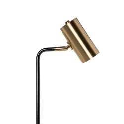 LAMPARA DE SOBREMESA RIOLA CON PANTALLA EN COLOR COBRIZO