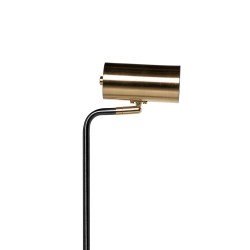 LAMPARA DE SOBREMESA RIOLA CON PANTALLA EN COLOR COBRIZO