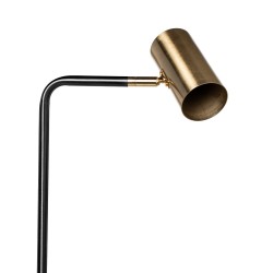 LAMPARA DE SUELO RUGAT CON PANTALLA EN COLOR COBRIZO