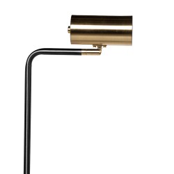 LAMPARA DE SUELO RUGAT CON PANTALLA EN COLOR COBRIZO