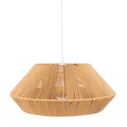 LAMPARA DE TECHO SENES DE CUERDA DE CAÑAMO