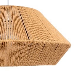 LAMPARA DE TECHO SENES DE CUERDA DE CAÑAMO