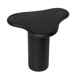 MESA AUXILIAR VIRAK DE MANGO Y SIMIL CEMENT