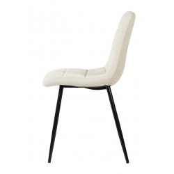 SILLA METALICA TAPIZADA BIMBA