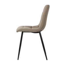 SILLA METALICA TAPIZADA BIMBA