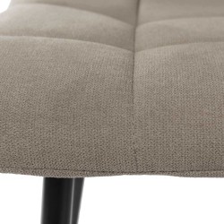 SILLA METALICA TAPIZADA BIMBA