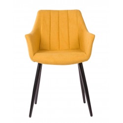 SILLA TAPIZADA CON BRAZOS FIONA