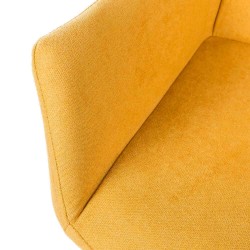 SILLA TAPIZADA CON BRAZOS FIONA