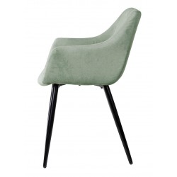 SILLA TAPIZADA CON BRAZOS FIONA