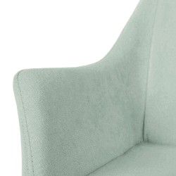 SILLA TAPIZADA CON BRAZOS FIONA