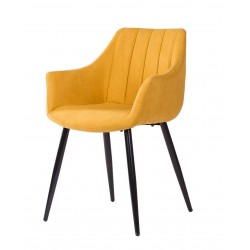 SILLA TAPIZADA CON BRAZOS FIONA