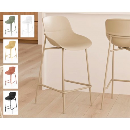 TABURETE DE DISEÑO CONTEMPORÁNEO FABIAN