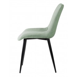 SILLA TAPIZADA METALICA MILA