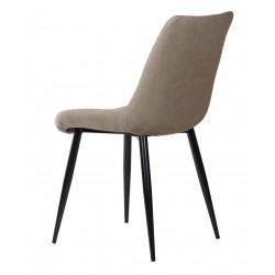 SILLA TAPIZADA METALICA MILA