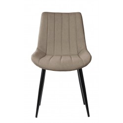 SILLA TAPIZADA METALICA MILA