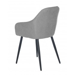 SILLA TAPIZADA NATALIA CON BRAZOS