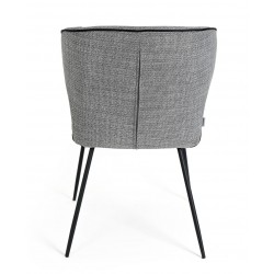 SILLA TAPIZADA MAYRA