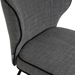 SILLA TAPIZADA MAYRA