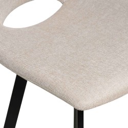 TABURETE TAPIZADO CLARK-ASTON