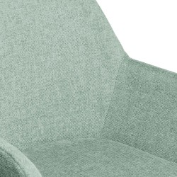 SILLA TAPIZADA CON BRAZOS ISABELLA