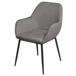 SILLA TAPIZADA CON BRAZOS ISABELLA