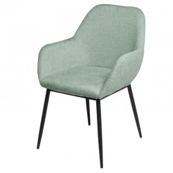 SILLA TAPIZADA CON BRAZOS ISABELLA