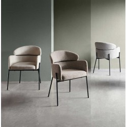 SILLA SALLY CON DOBLE RESPALDO