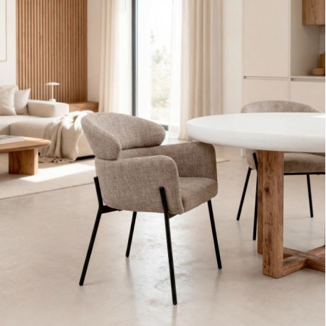 SILLA SALLY CON DOBLE RESPALDO