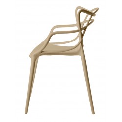 SILLA CON BRAZOS VICTORIA DE POLIPROPILENO