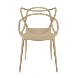 SILLA CON BRAZOS VICTORIA DE POLIPROPILENO