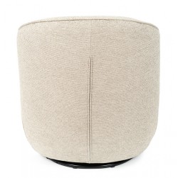 BUTACA HAVANA GIRATORIA TAPIZADA PARA SALÓN DE ESTILO RETRO MODERNO