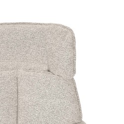 BUTACA LYNN GIRATORIA TAPIZADA CON RESPALDO ALTO PARA SALÓN MODERNO