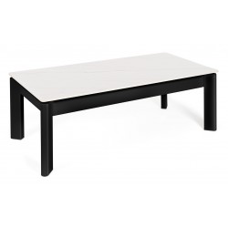 MESA DE CENTRO ELEVABLE ROLAND DE PORCELÁNICO PARA SALÓN ESTILO CONTEMPORÁNEO