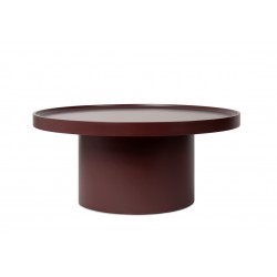 MESA DE CENTRO WARREN 80 DE MDF LACADO PARA SALÓN MODERNO