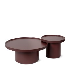 MESA DE CENTRO WARREN 80 DE MDF LACADO PARA SALÓN MODERNO