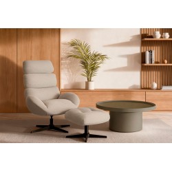 MESA DE CENTRO WARREN 80 DE MDF LACADO PARA SALÓN MODERNO