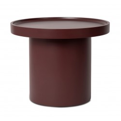 MESA AUXILIAR WARREN 50 DE MDF LACADO PARA SALÓN ESTILO MODERNO