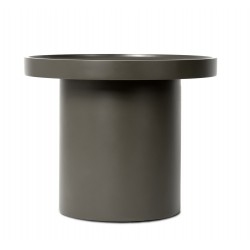 MESA AUXILIAR WARREN 50 DE MDF LACADO PARA SALÓN ESTILO MODERNO