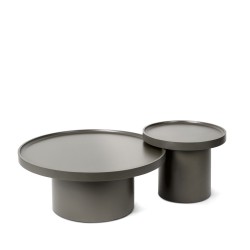 MESA AUXILIAR WARREN 50 DE MDF LACADO PARA SALÓN ESTILO MODERNO