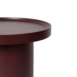 MESA AUXILIAR WARREN 50 DE MDF LACADO PARA SALÓN ESTILO MODERNO