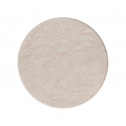 MESA DE COMEDOR MICHELLE DE CEMENTO GFRC EN ACABADO TRAVERTINO PARA INTERIOR Y EXTERIOR ESTILO CONTEMPORÁNEO