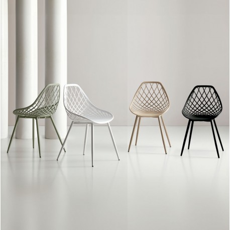 SILLA MODERNA JOSIE DE POLIPROPILENO
