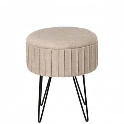 PUFF REDONDO ETHAN CON ALMACENAJE