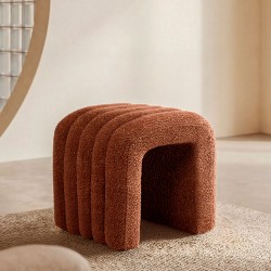 PUFF EDY EN TELA BORREGUITO