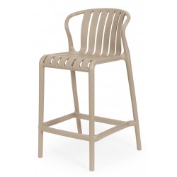 TABURETE DE POLIPROPILENO BASTIAN PARA BARRA DE COCINA ESTILO CONTEMPORÁNEO